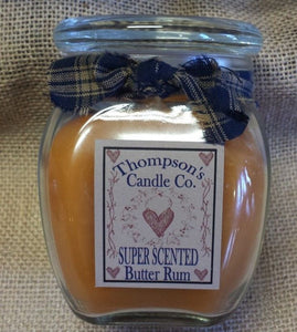 Butter Rum 7oz Jar Candle ~ DISCONTINUED