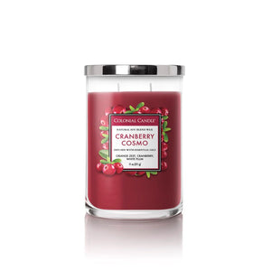 Cranberry Cosmo ~ 11oz 2 Wick Cylinder Candle