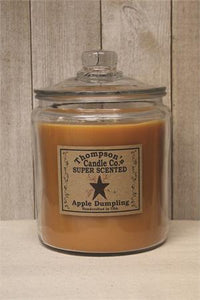 Apples Dumpling ~ 64 oz Cookie Jar ~ 3 wick Candle